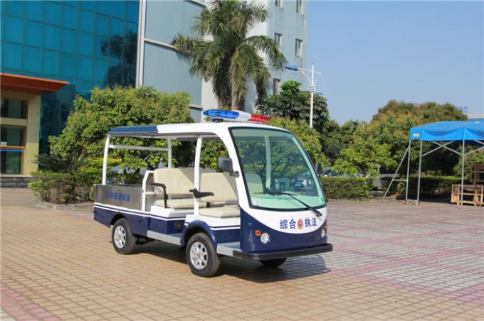 4 Seats Electric Freighy Cart Electric Hotel Buggy Car with Stainless Steel Cargo 1