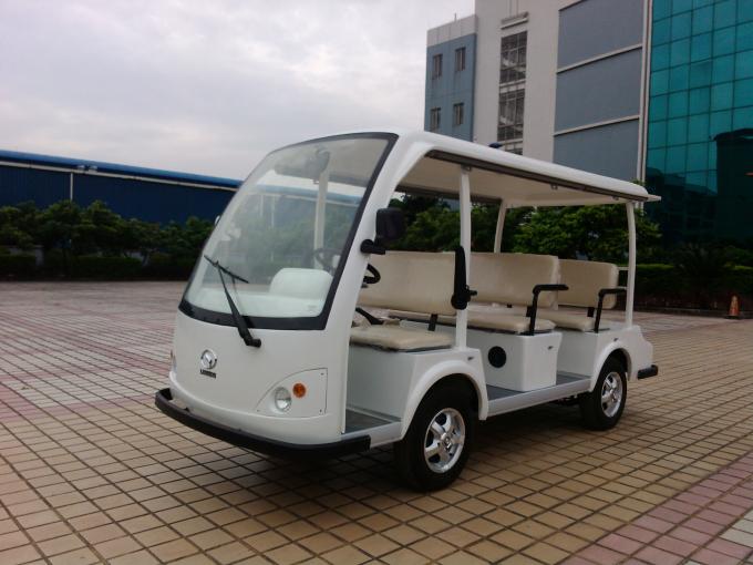 Waterproof Electric Shuttle Car For 8 Passenger AC System Good Capacity 0
