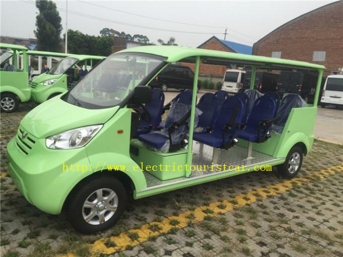 Multi - Purpose Electric Tourist Car For Campus Strong Carrying Capacity 0