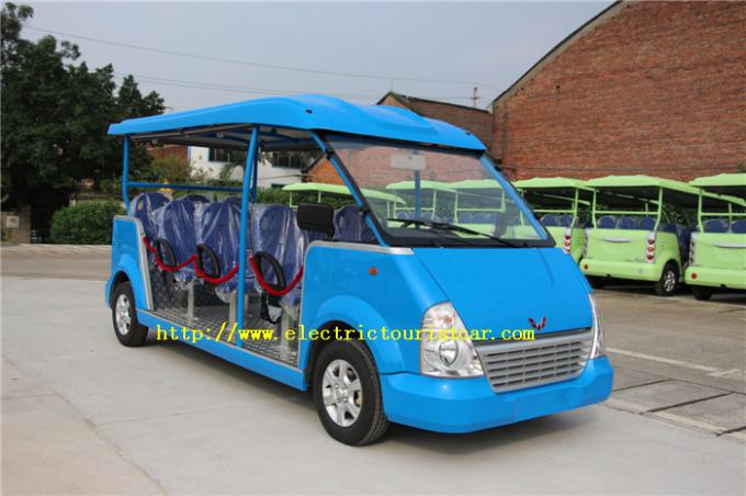 Gasoline Powered Electric Shuttle Car For Reception Tourist Coach Left Steering 0