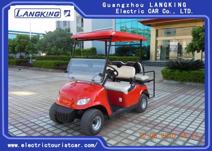 Powerful 4 Seater Electric Golf Carts Low Speed Electric Vehicles With ADC Motor 0