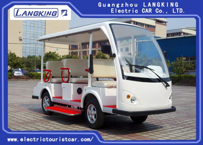 ISO Approved Electric Sightseeing Car 48V Free Maintain Battery Electric Passenger Car 0