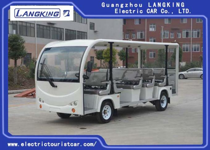 Large Park  / Resort Electric Shuttle Car 23 Seats 8~10h Recharge Time Y230-B 0