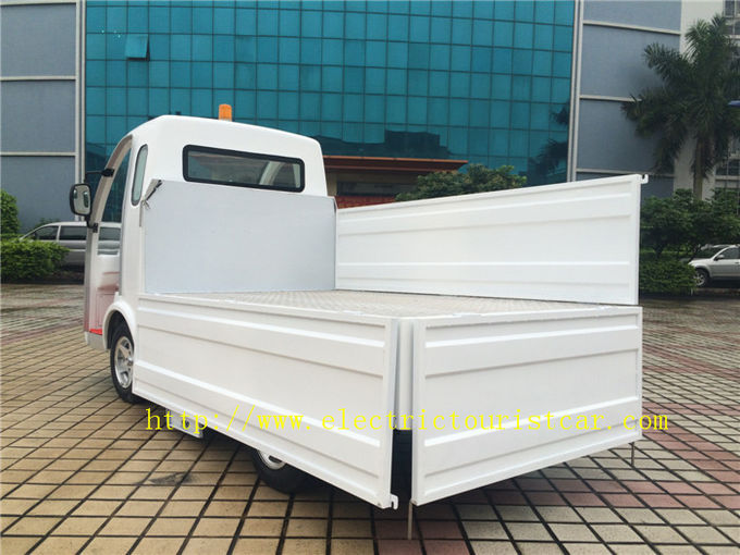Factory Use 2 Seater Electric Car , White Electric Tour Bus 48v/4kw F092 0