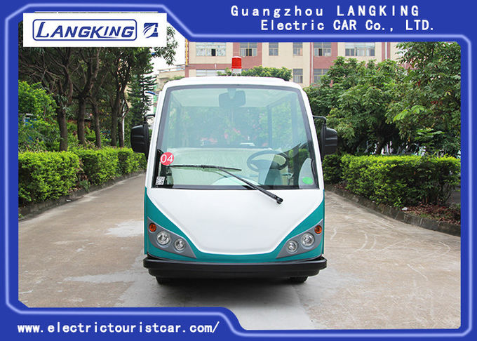 5kW AC Motor 8 Seats Electric Tourist Car Max Speed 28km/H For Public Area Transportation 0