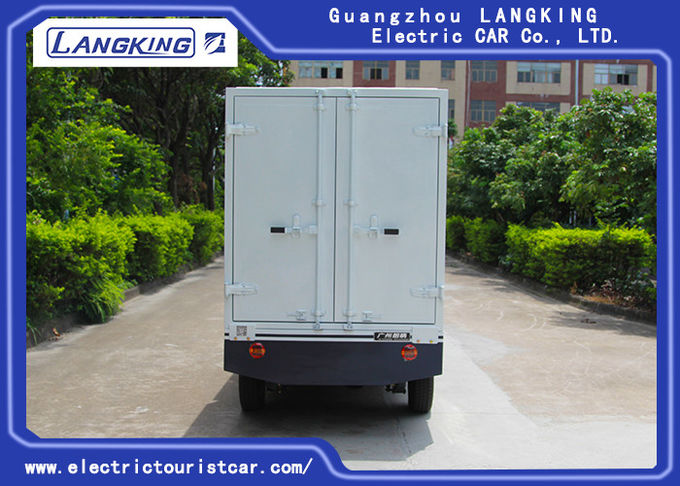 Balck Seats Electric Freight Car / Electric Truck Van with cargo loading 450KGS Max.Speed 28km/H 0