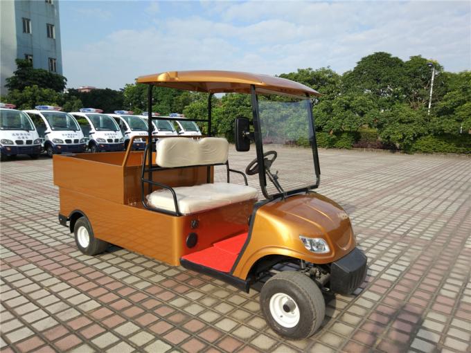 Compact Electric Cargo Car , 2 Seater Electric Car With 2pcs Rear View Mirror 0