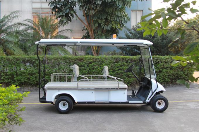 Hospital 3 Seater Electric Car , Mini Ambulance Golf Cart 20% Climbing Ability 0