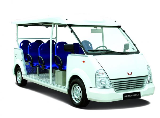 Battery Powered Electric Passenger Carts , Mini Hotel Street Legal Carts 0