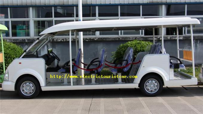 Fashion 14 Person Electric Tourist Car Max Forward Speed 30km/H For Hotel 0
