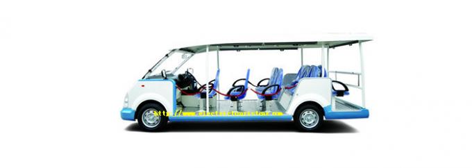 Fashion 14 Person Electric Tourist Car Max Forward Speed 30km/H For Hotel 1