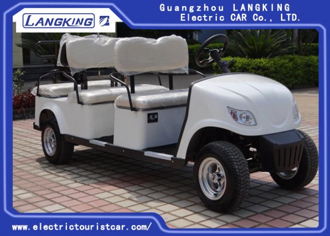 24km/H 6 Seater Electric Car , Electric Club Golf Carts 48V/3KW With Bucket Y065 0