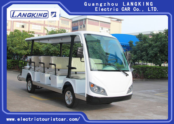 11 Passenger Electric Sightseeing Bus / Tourist Coach For Musement Park , Garden 0