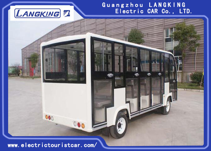 23 Seats  Spacious Electric Shuttle Bus For Tourist Attractions Max . Speed 28m/h 0