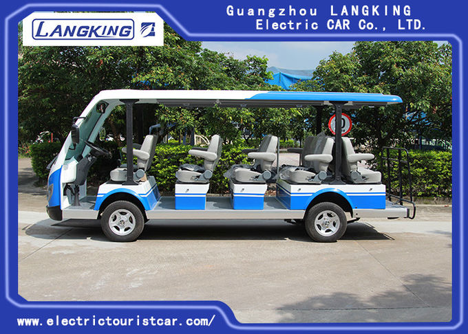 14 People Independent Seat Electric Sightseeing Bus Max.Speed 28 Km/H 0